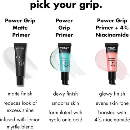 Power Grip Primer, Gel-Based & Hydrating Face Primer for Smoothing Skin & Gripping Makeup, Moisturizes & Primes, 0.811 Fl Oz (24 Ml.)