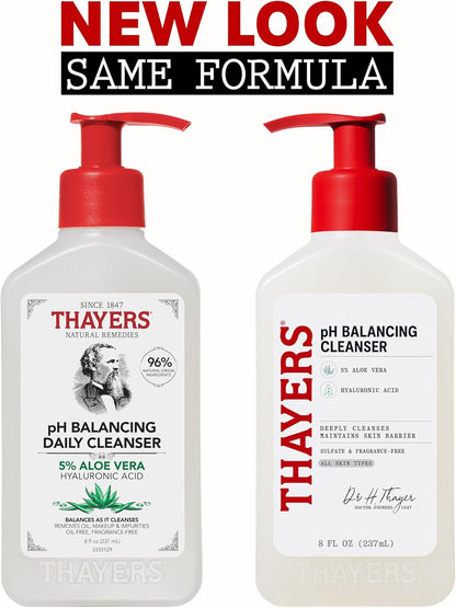 Ph Balancing Gentle Face Cleanser with 5% Aloe Vera 237Ml